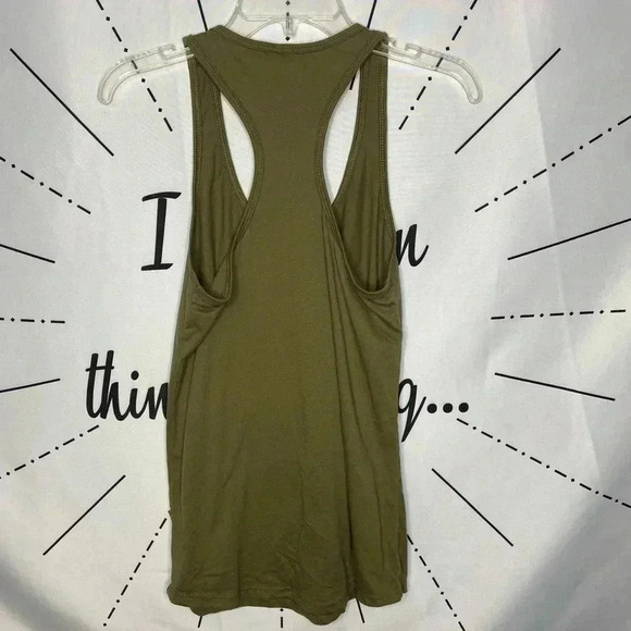 Next Level Green Soccer Racerback Tank - Picture 3 of 5